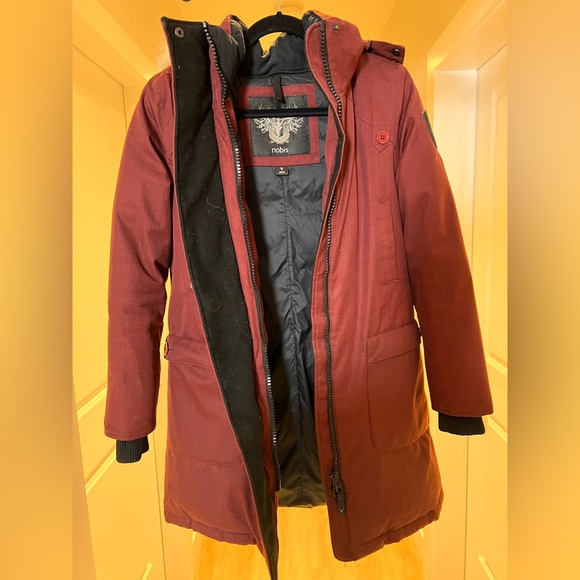 Nobis Merideth Long Thigh Premium Down Parka - Picture 6 of 7